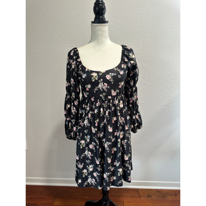 Smith & Quinn Black Floral Mini Dress
